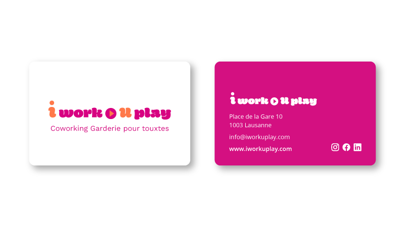 i Work u Play - portfolio branding - Schwarz&Co