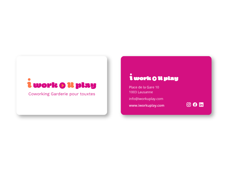 i Work u Play - portfolio branding - Schwarz&Co