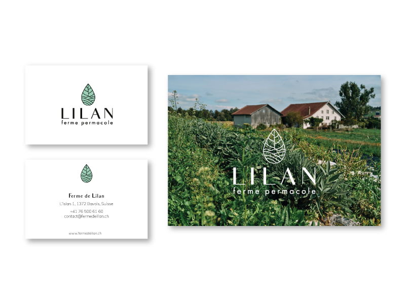 Ferme de Lilan - portfolio branding - Schwarz&Co