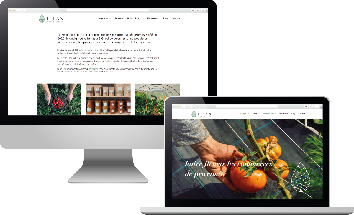 Lilan site web - portfolio website - Schwarz&Co