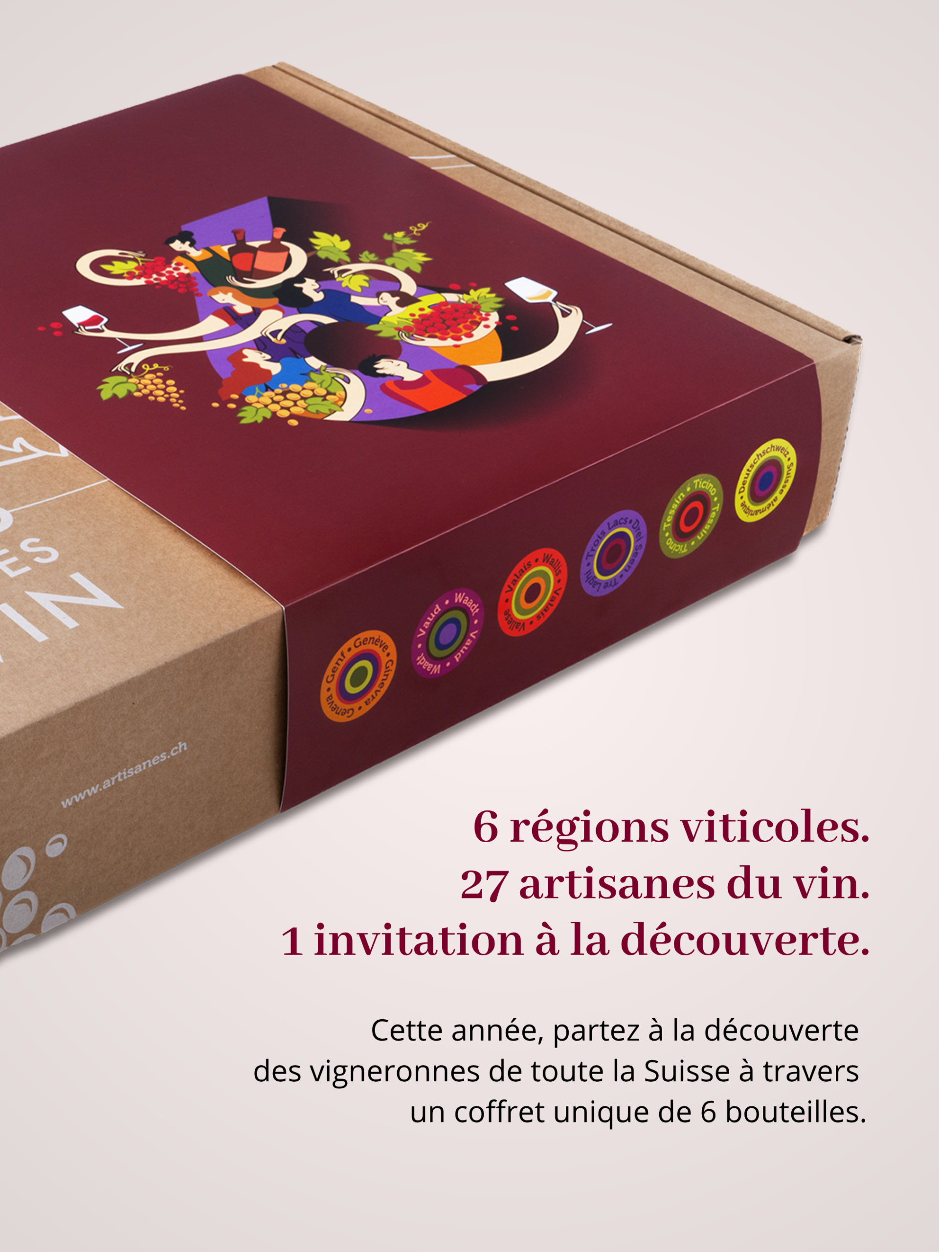 Nous Artisanes du Vin instagram - portfolio website - Schwarz&Co