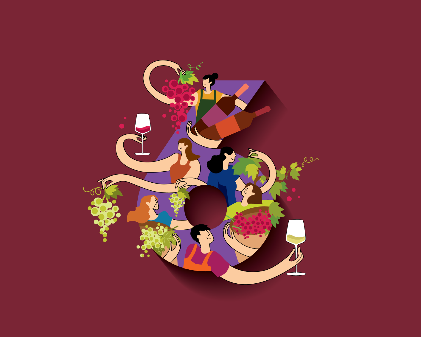 Nous Artisanes du Vin Coffret 6 - portfolio website - Schwarz&Co