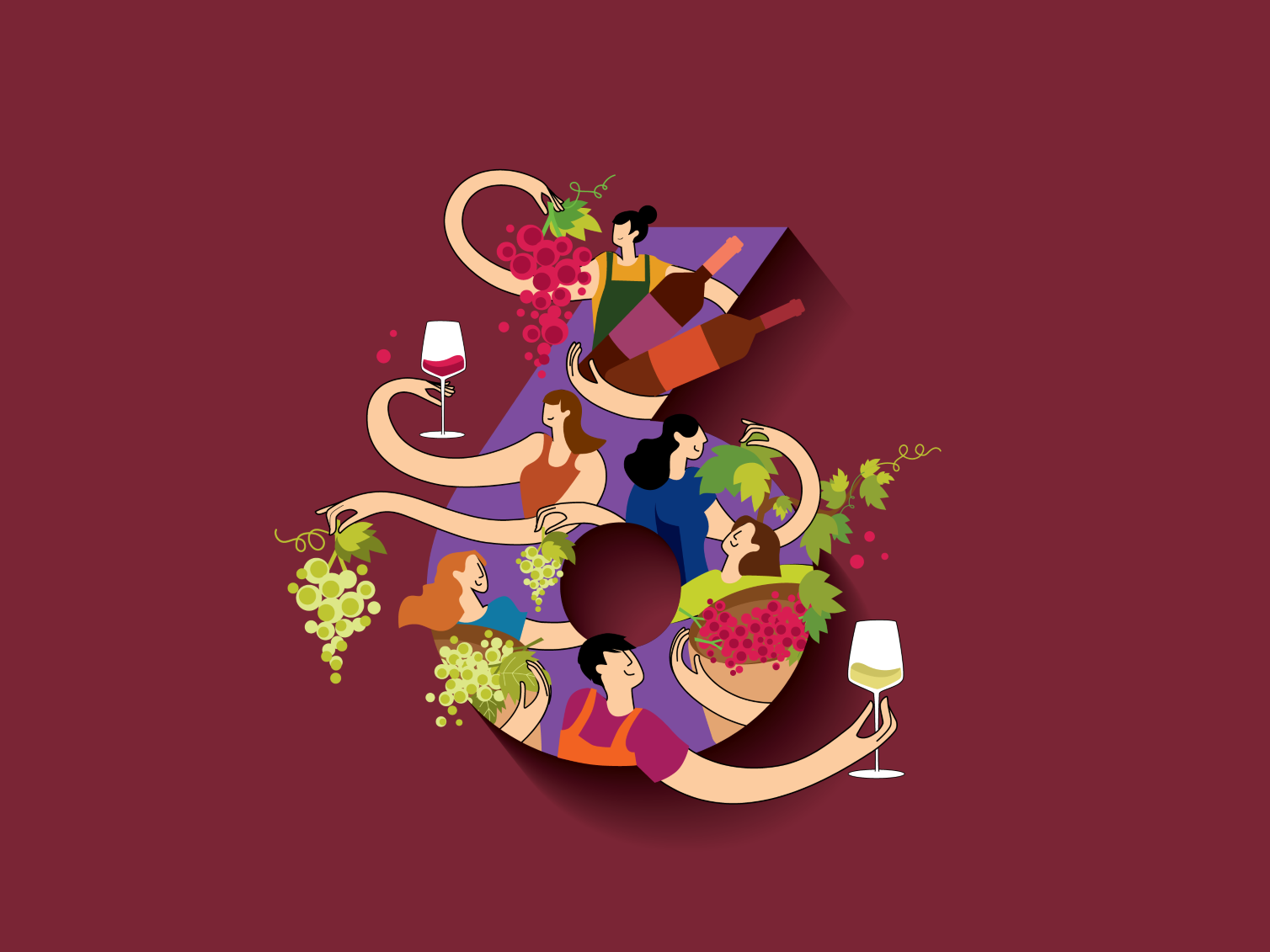 Nous Artisanes du Vin Coffret 6 - portfolio website - Schwarz&Co