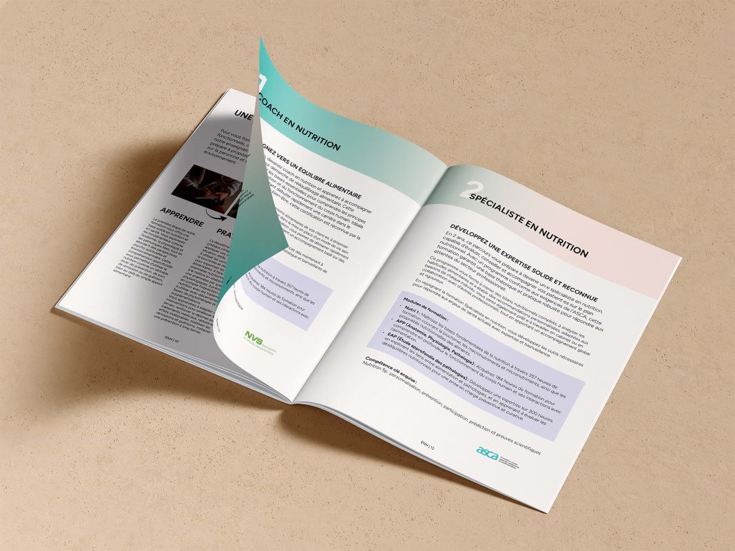 ENH - Ecole de nutrition Holistique - portfolio website - Schwarz&Co