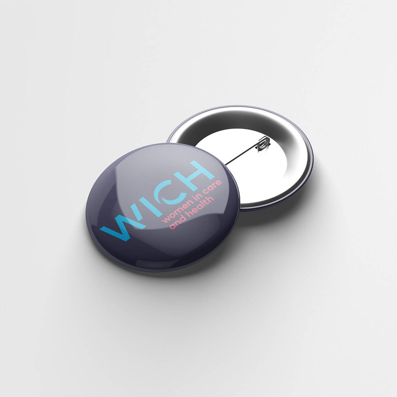 Badge - Pins - Association WICH - Women In Care and Health - Site web - portfolio website - Schwarz&Co
