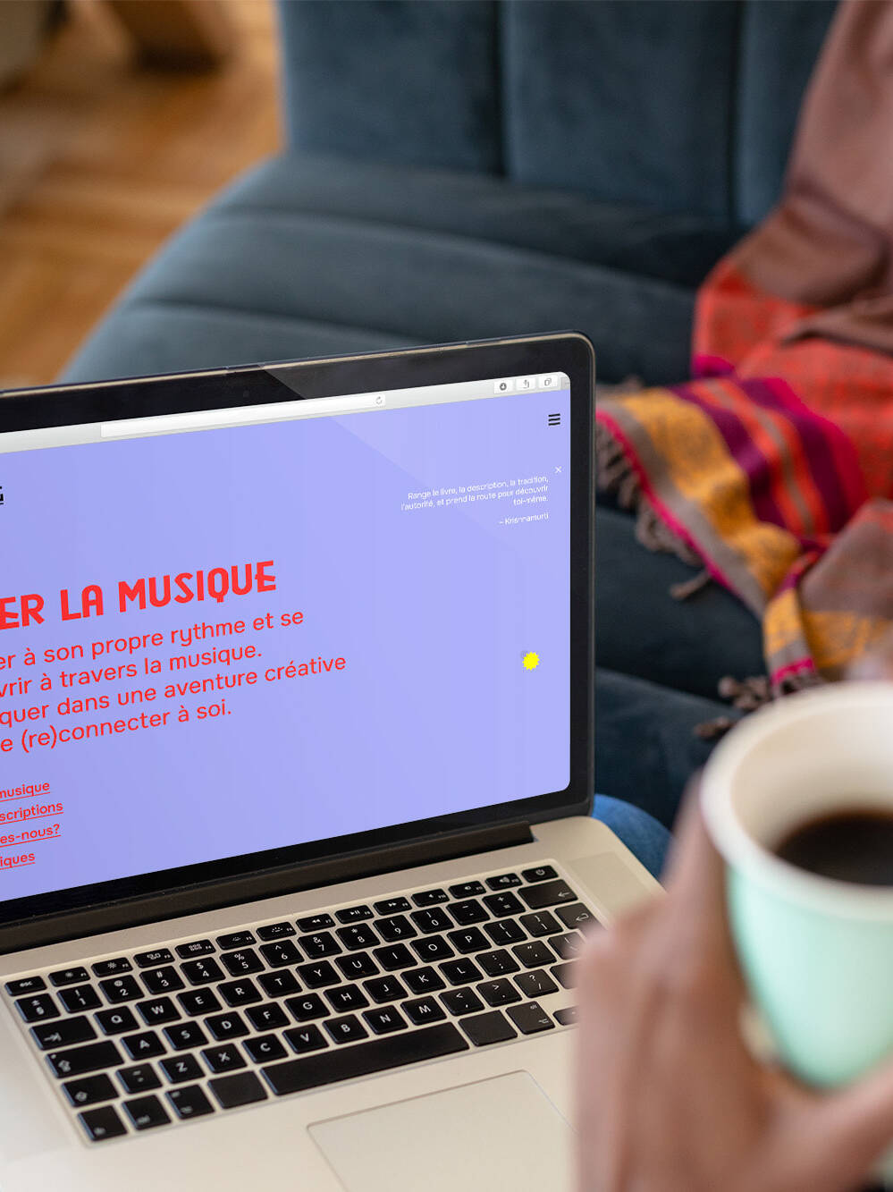 Atelier Musiquezag - Site web - portfolio website - Schwarz&Co